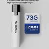 Portable Usb Glare Rechargeable Flashlight Waterproof Power Used Torch