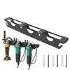 Angle Grinder Storage Rack Wall Mounted Tool Storage Rack Angle Grinder Rack Grinder Bracket Polisher Bracket for Tool Storage