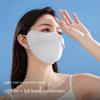 Breathable Ice Silk Sunscreen Mask Sunscreen Face Scarf Face Gini Mask Summer Face Cover  Sports