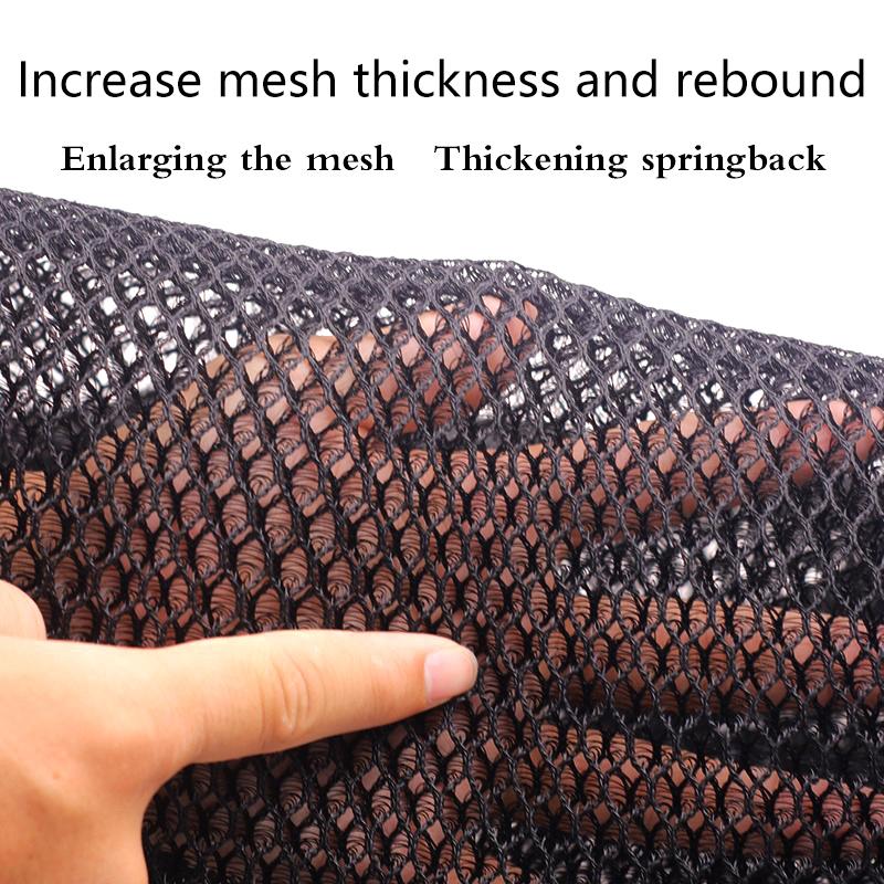 1Pc Breathable Scooter Seat Covers Summer Cool 3D Mesh Motorcycle Seat Cover Cushion Anti-Slip Cover Grid Protection Pad