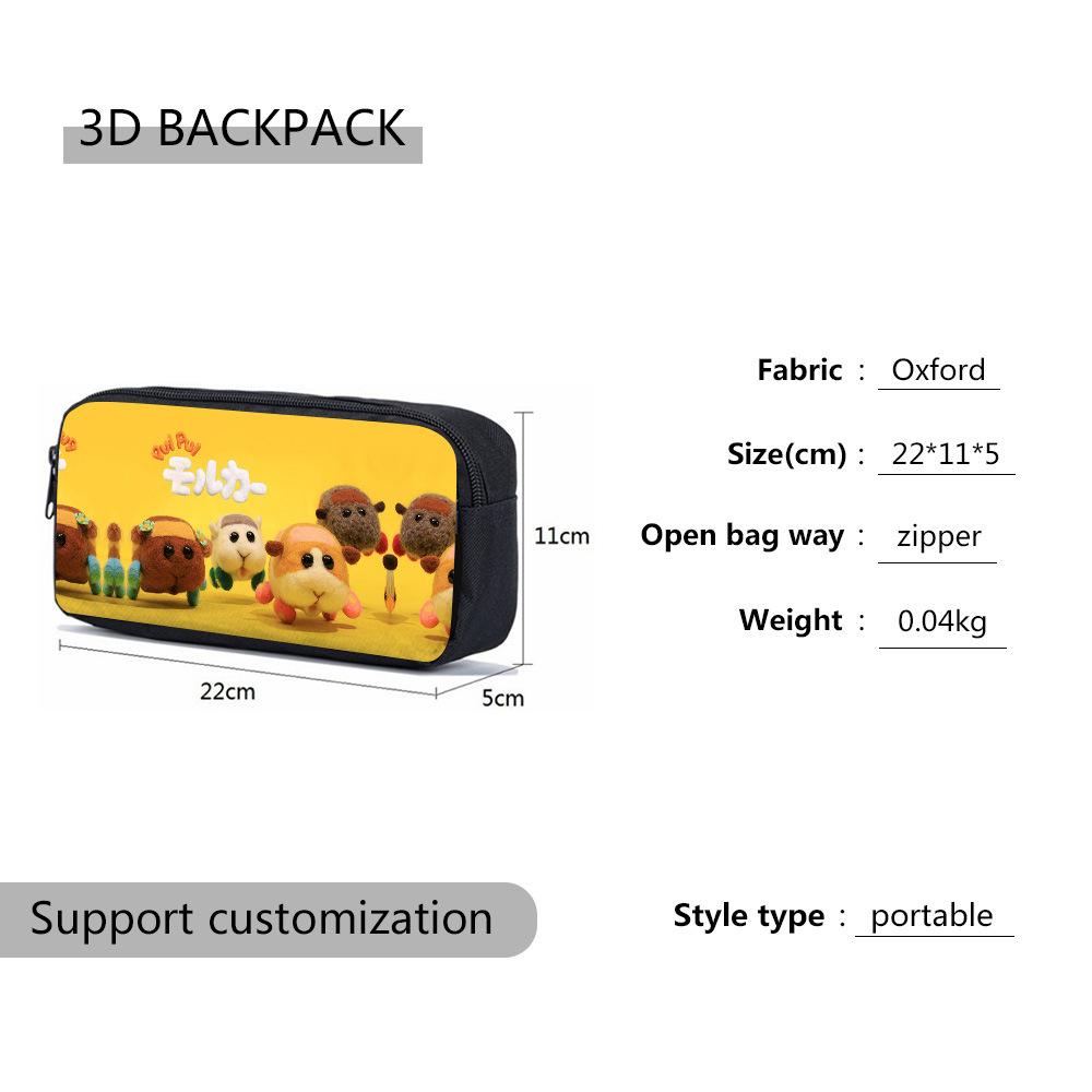 Well-loved Creative Friday Night Funkin 3D Design 3pcs/Set Learner Bags Everyday Laptop Knapsack Backpack Sling Carry Tote Pencil Pouch