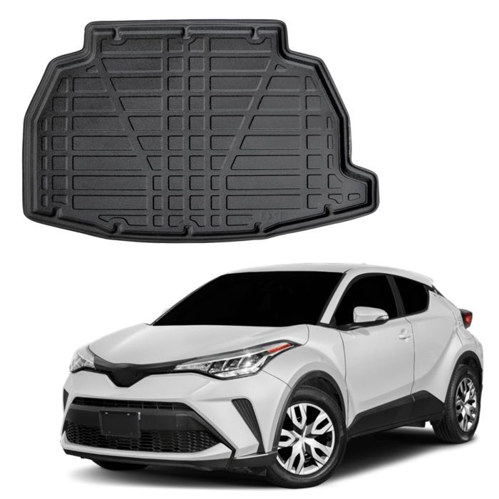 SCOUTT Boot Liner for Toyota C-HR from 2023 TPE Rubber - Non-slip - 100% Waterproof