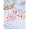 1 Bundle (6 Heads) Artificial Bouquet MINI Rose Tea Bud Letter DIY Wreath Material Candy Box Accessories Home Wedding Decoration Bride Wrist Flower
