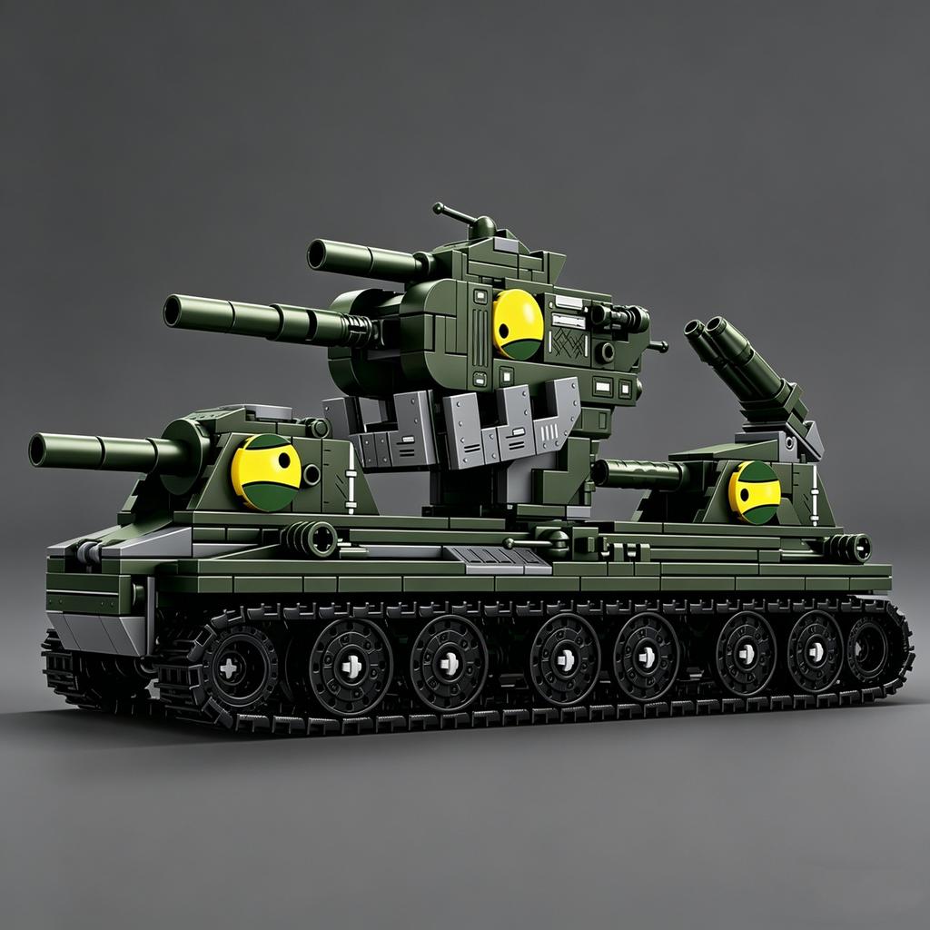 2026 New Release:Soviet KV-66 “Maus” Tank Building Block Model Kit—Educational Toy , MOC Display Piece