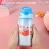 480Ml Kids Water Sippy Cup Cartoon Baby Feeding Cup With Straws Leakproof Water Bottle Outdoor Portable Duckbill Straw Cups