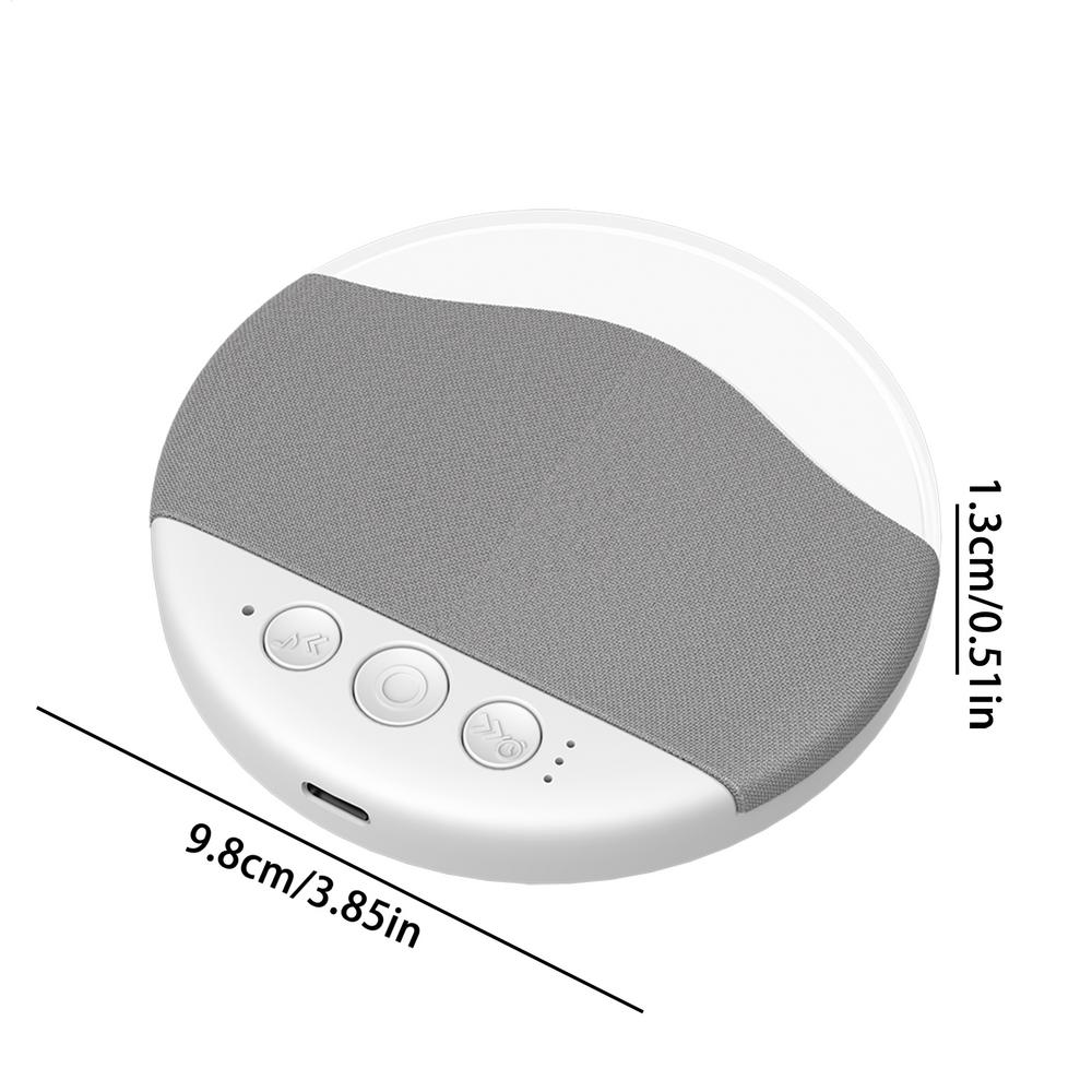 

Bedroom Pillow Speaker Sound BT Under Pillow Speaker Stereo Bass White Noise With Timer For Sleeping Gifts сірий колір