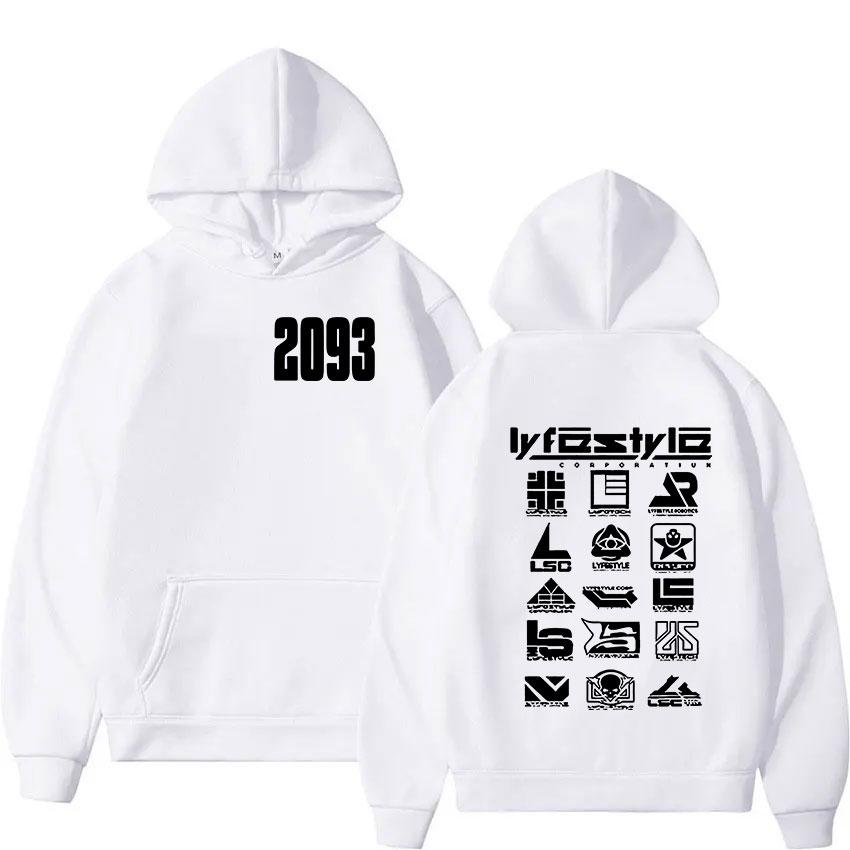 Rapper Yeat 2093 Lyfestyle New Album Hoodie Men Wome Hip Hop Gothic Pullover Sweatshirt Retro Fashion Oversized Hoody Streetwear
