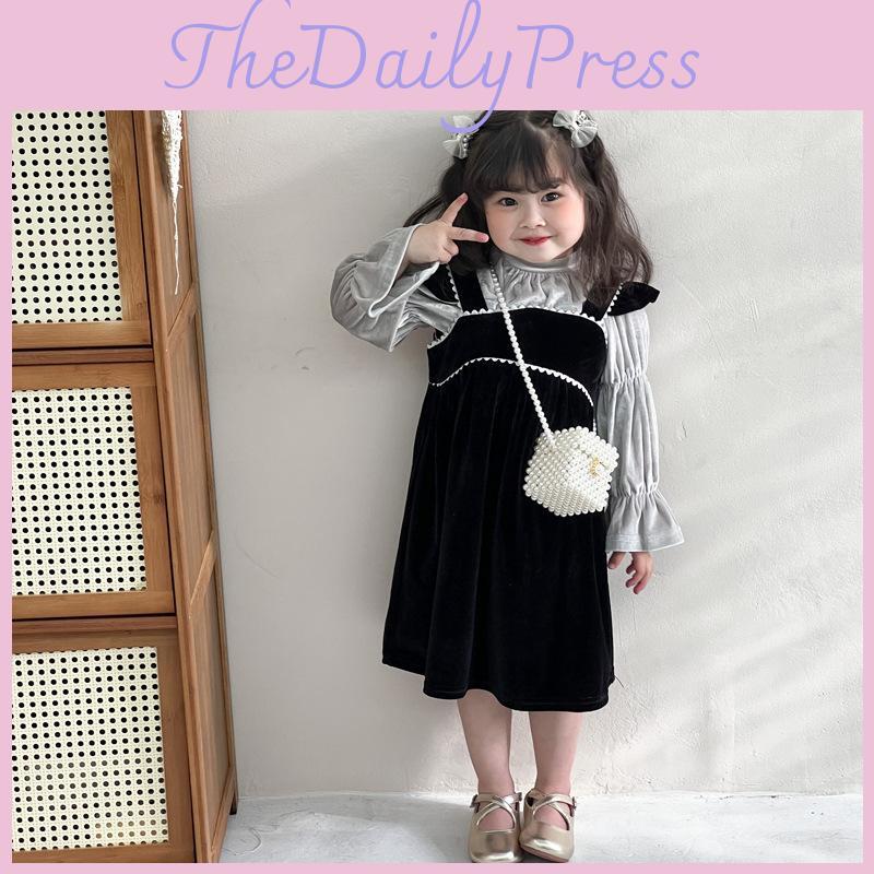 Adorable And Fashionable Kids Crossbody Bag With Charming Pearl Accents