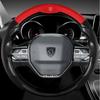 ABS Leather Car Steering Wheel Cover Ultra-thin Breathable 38cm For 208 2008 308 3008 408 4008 508 5008 107 206 301 GT