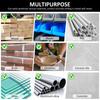 8Pcs Crooked Tip Eccentric Drill Bit Set Tilted Eccentric Drill 1/4inch 5/16inch 3/8inch 1/2inch Alloy Eccentric Drill Set