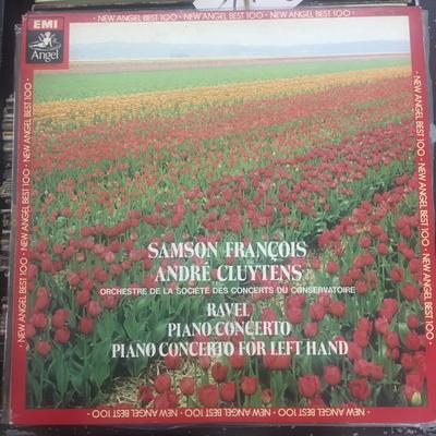 LP Record SAMSON FRANCOIS ORCHESTRE DE LA SO  Piano Concerto  Piano Concerto For EAC81041 ANGEL 1980 Japan Classical Used