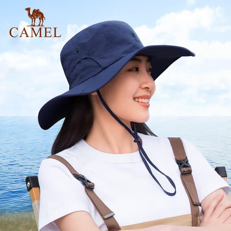 CAMEL Women s Outdoor Sun Protection Fishing Hat темно-синий