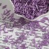 7mm Silver-Filled Glass Rice Tube Beads for DIY Jewelry, Necklace & Clothing Accessories