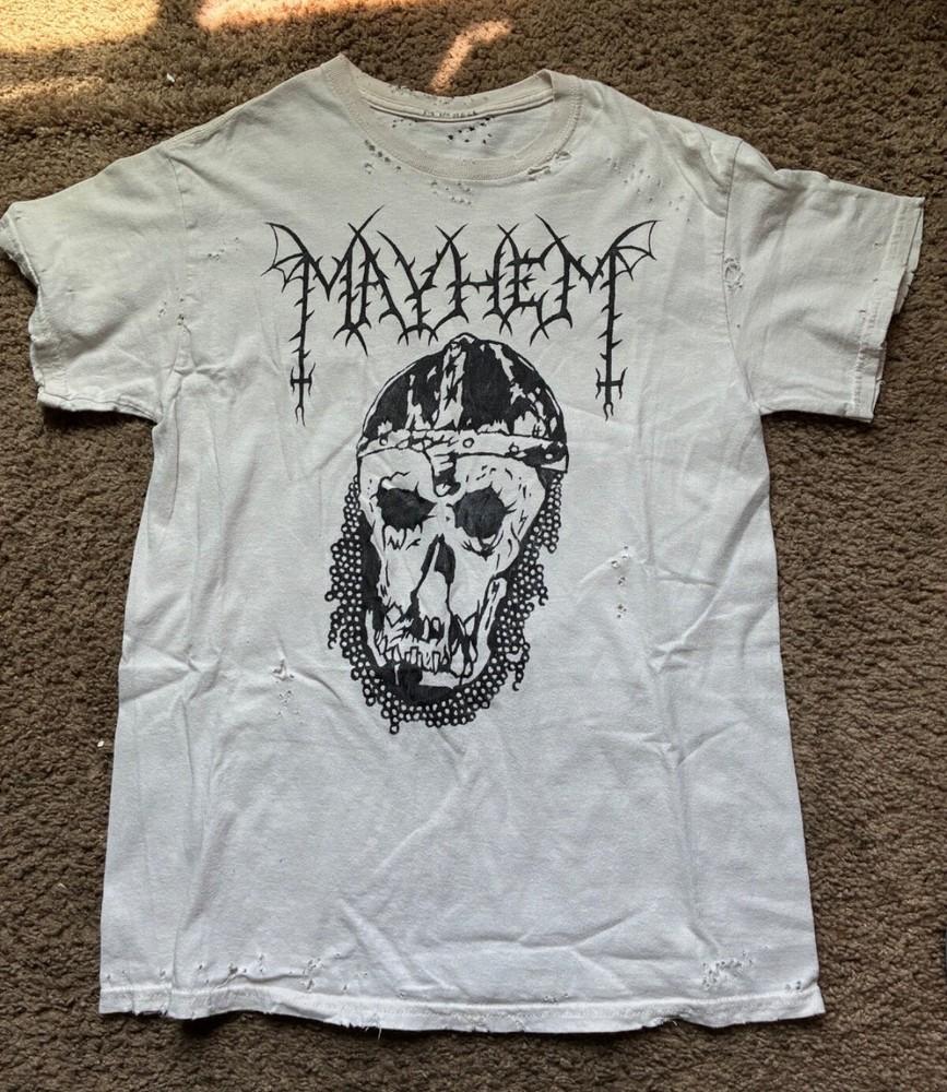 New Distressed Mayhem Band  Gift Family Unisex S-5XL Shirt TH166 Unisex T-Shirt Graphic Tee XXXL