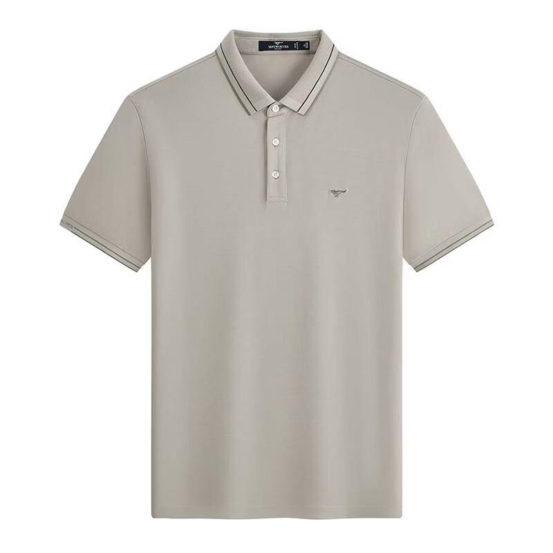 SEPTWOLVES Men's Business Casual Smooth POLO Shirt