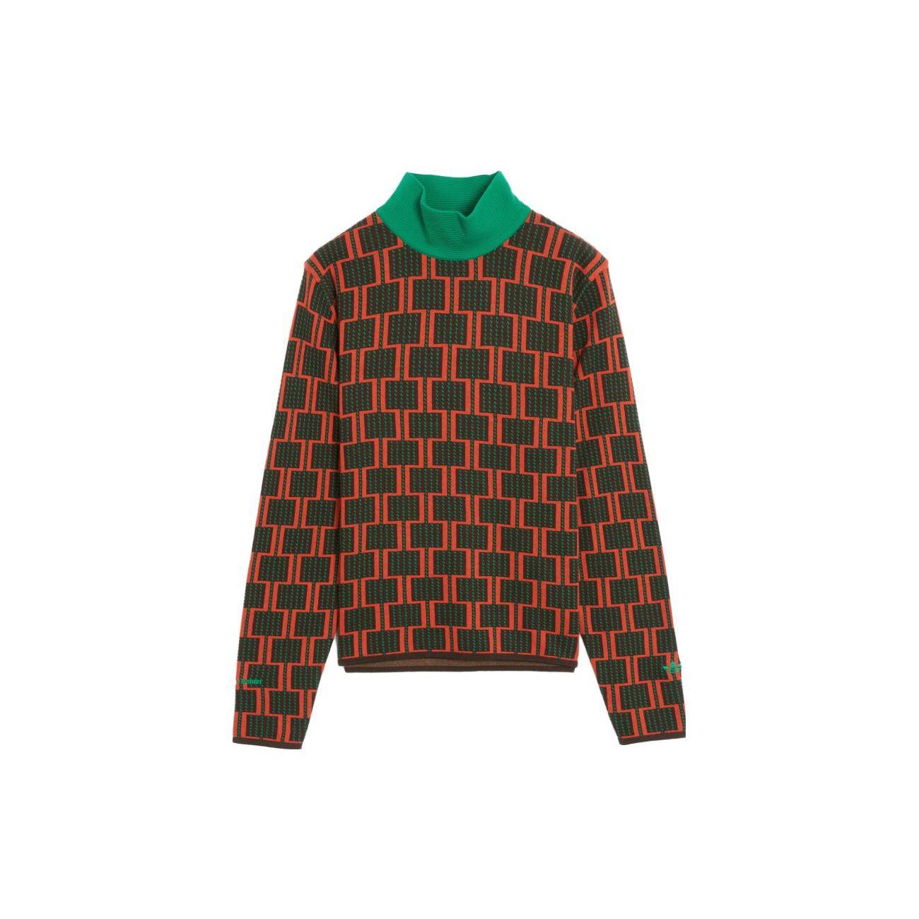 

Adidas x Wales Bonner Knit Shirt Разноцветные мужские топы Разноцветные IB3252 M