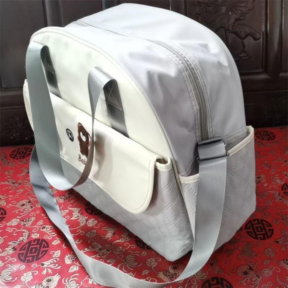 Umhängetasche für Mütter mit großer Kapazität, Bärenmuster, tragbare Wickeltasche, Cartoon-Muttertasche für den täglichen Gebrauch