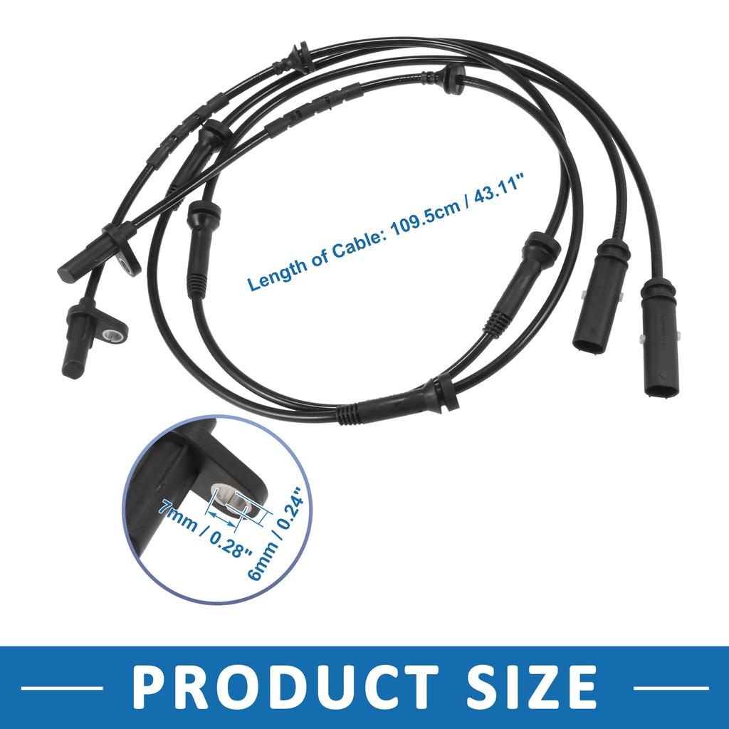 A ABSOPRO ABS Wheel Speed Sensor for Car ABS Sensor ABS Speed Sensor Engine