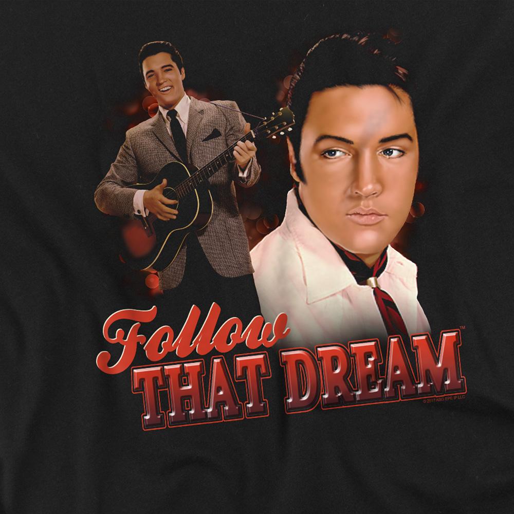Elvis Presley Unisex Erwachsenen Follow That Dream T-Shirt