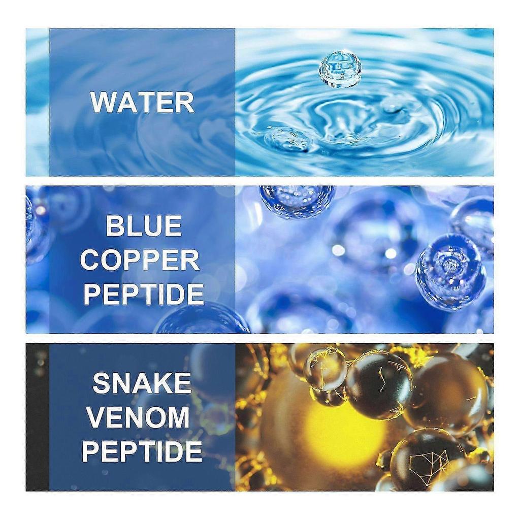Hoygi Blue Copper Peptide Firming Essence Moisturizes, Hydrates And Tightens The Skin, Reduces Fine Lines And Brightens The Complexion
