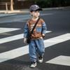 Boys' Stylish Spring & Autumn Hoodie Set 2026: Cool Two-Piece Baby Outfit