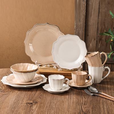 New Japanese Ceramic Tableware Household Nordic Style Kitchen Utensils Dish Plate Set Combination
