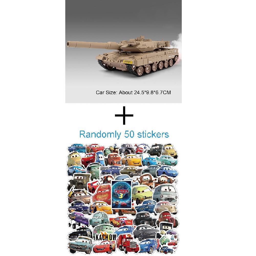 1:36 Leopard 2 Main Battle Tank Model Toy Alloy Die-cast Off-road Tanks Spray Version Models Collection Value Children's Gifts