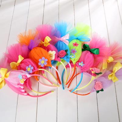 Stirnband für Kinder Süße Mädchen Haarreif Maskenbälle Kopfschmuck für Besondere Anlässe und Tägliche Outfits