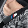 Car Seat Belt Covers Safety Pad Cushion Protector For BMW M Power X1 e84 X3 f25 X5 e53 x6 e71 ix3 i3 320i 330d M4 1 3 5 Series RW7