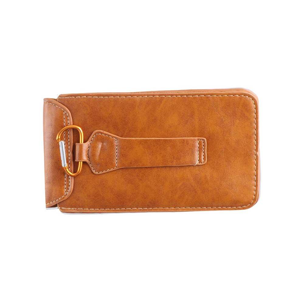 Smartphone Mobilní telefon Telefon Poutko na opasek Kožené pouzdro na telefon Ledvinka