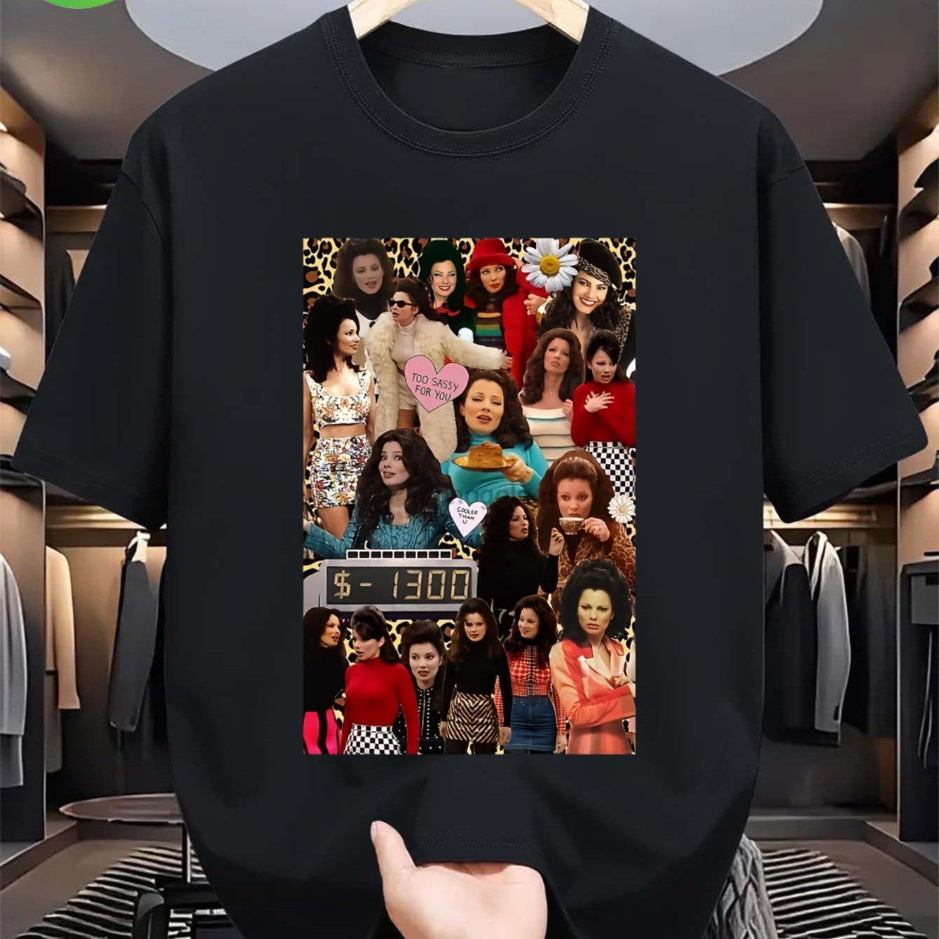 

Fran Drescher s Nanny Girl Retro 90s TV Program T-shirt All Season Pure Cotton Casual Fashion Men s and Women s Street Wear 3XL