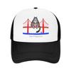Ryan Gosling Cat Golden Gate Bridge Cat Trucker Cap Unisex Project Hail Mary Dad Hat Adjustable Snapback Caps Mesh Baseball Caps