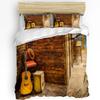 Rock Music Guitar Duvet Cover Bed Bedding Set For Double Home Textile Quilt Cover Pillowcases Bedroom Bedding Set (No Sheet)