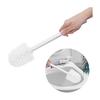 Toilet Cleaning Brush Holder Set Lightweight Convenient Household Cleaning Goods Bathroom Utensils Storage Space Aluminum Ceramic Construction Safe