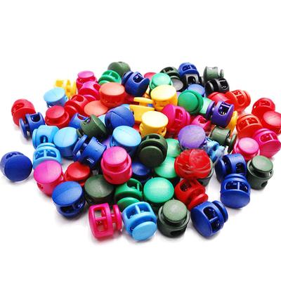 10Pcs Cord Lock Stopper Schnallen Clamp Toggle Clip DIY Schnürsenkel Tasche Zubehör