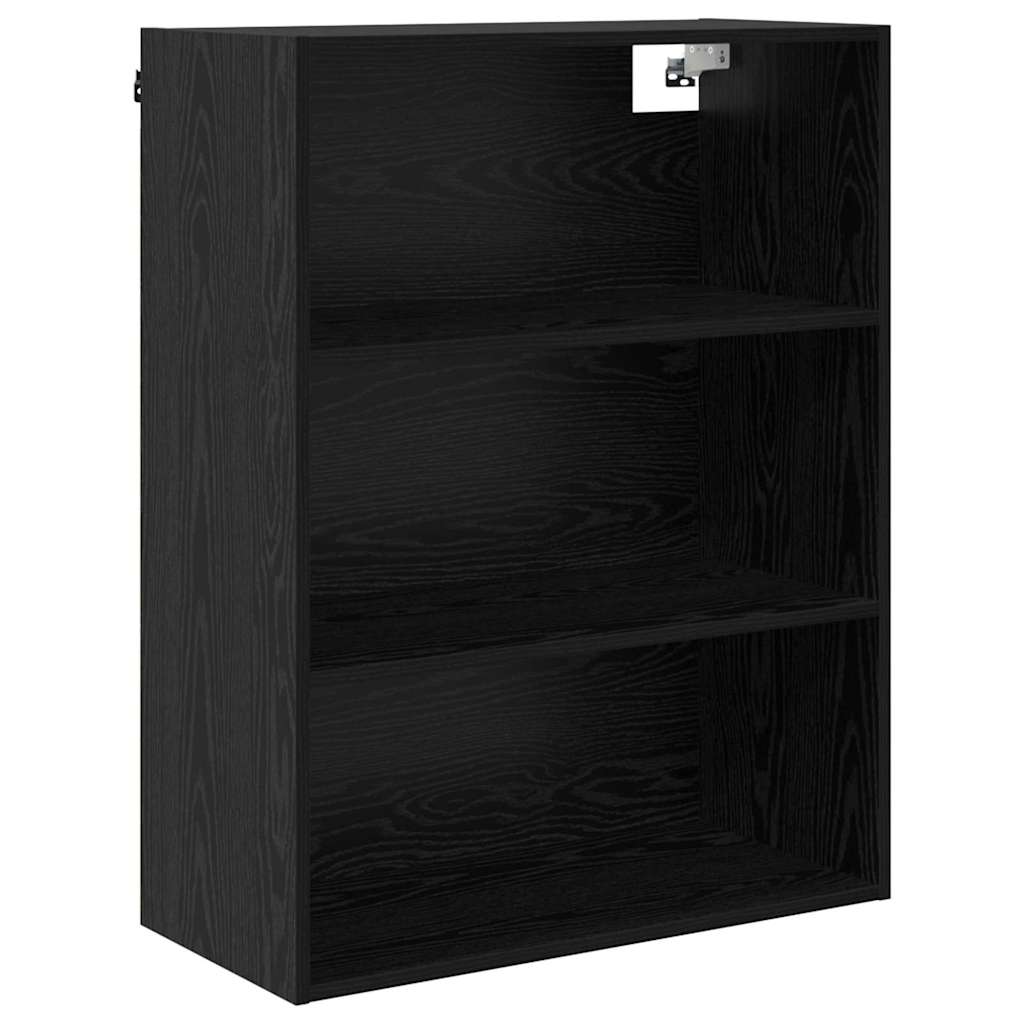 Highboard Black Oak Effect 69.5 x 32.5 x 180 cm