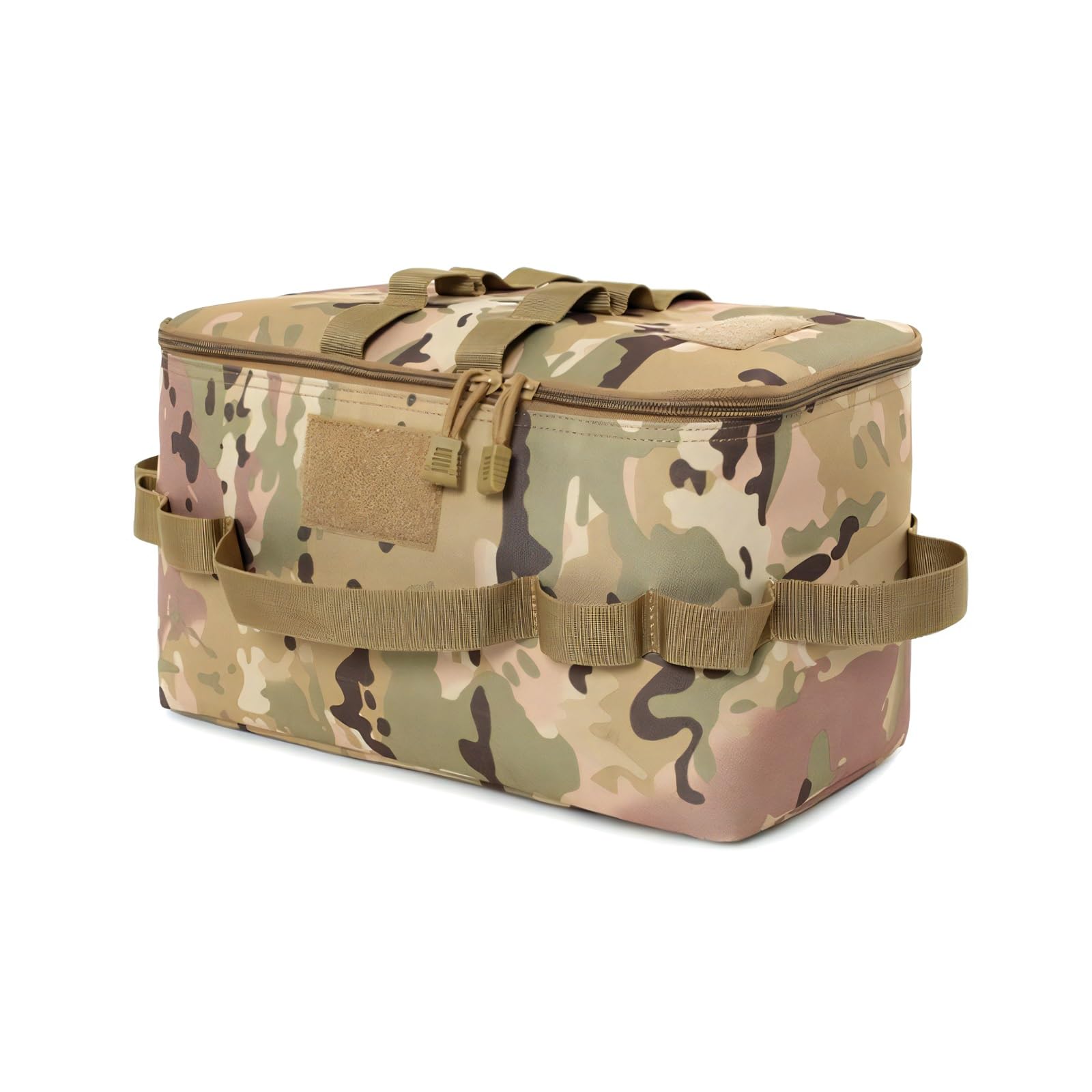 

azumafy Camping Bag Large Capacity Camping Box 10L Outdoor Bag Storage Bag Outdoor Gear Container Multi Box Tool Box Camping (Camouflage)