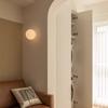 Nordic LED Glass Wall Light Milk White Color Ball Ceiling Light Minimalist Bathroom Corridor Balcony Bedroom Entrance Lighting