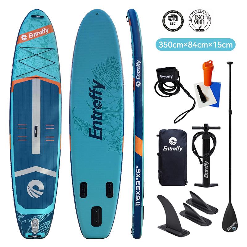 New SUP Inflatable Paddle Board for Surfing & Water Skiing