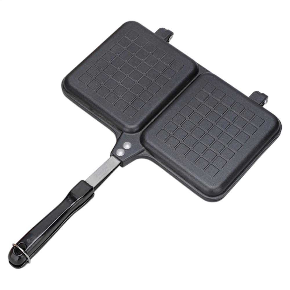 Toasted Sandwich Maker Double Panel Stove Hot Sandwich Maker For Camping With Handle Cheese Griller Press
