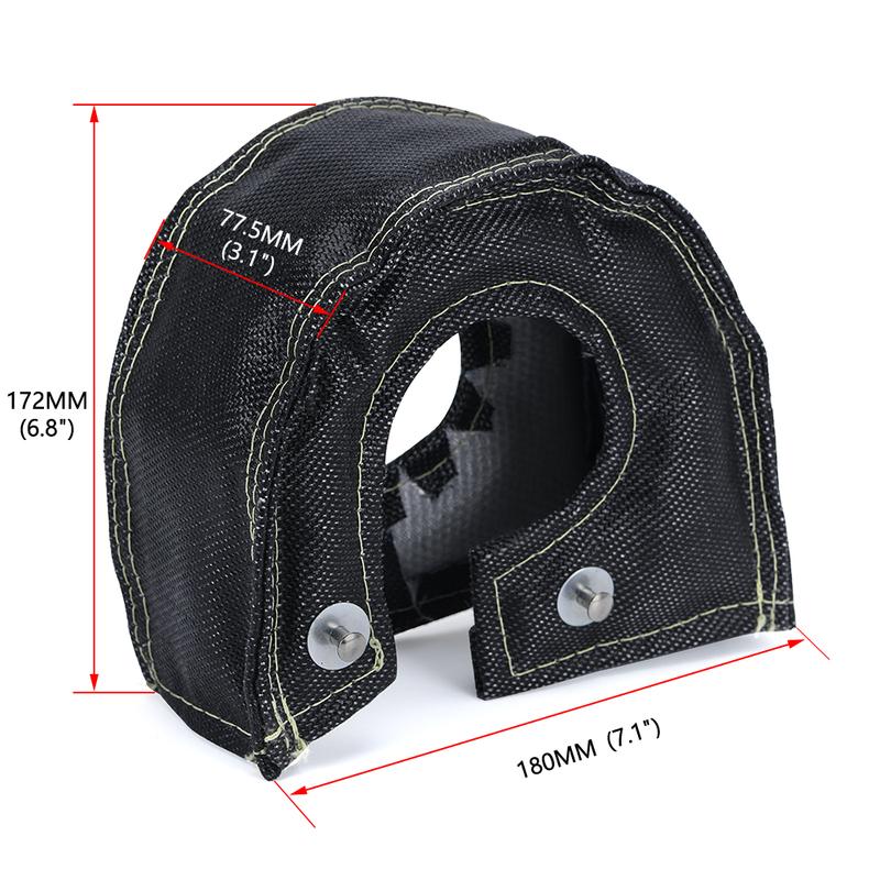 T3 Turbo Heat Shield Turbocharger Blanket Cover For T2 T25 T28 GT28 GT30 GT35 Turbine Housing Car engine Protection Wrap