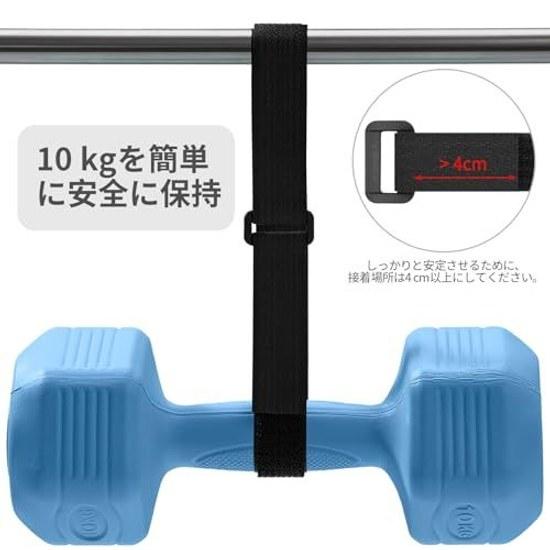 Trilancer 10m x 2.5cm reusable cable tie adjustable hook loop strap + 50 buckles included can be cut freely wire management