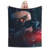 Aus der Welt von John Wick Ballerina Decken Fleece Sommer Multifunktion Ultra-Weiche Kuscheldecke für Zuhause Büro Bettüberwürfe