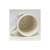 Mino Ware Daruma and Shoebill Mug, White K13302