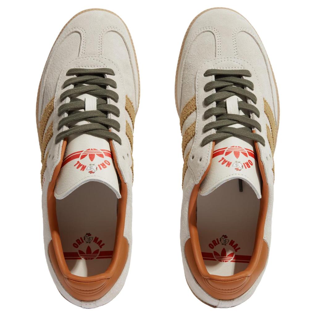 Adidas Originals Samba Og Classic Sports Training Shoes Unisex Shoes Beige Brown KI7433