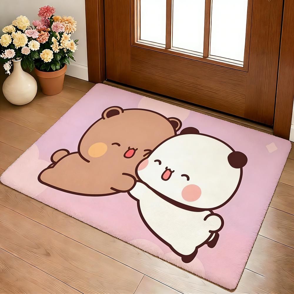 Kwai Anime Yier Bubu Fußmatte Gemütliche Flanell Weiche Dicke Rutschfeste Matte Für Wohnzimmer Schlafzimmer Küche Dekor Teppiche