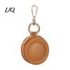 Small Storage for Earrings Portable Jewelry Box Keychain, PU Leather Travel Organizer Case, Soft Anti Scratch Protector Velvet Lining Secure