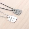Devil Ghost Stainless Steel Necklace: Fashionable Unisex Titanium Sweater Chain