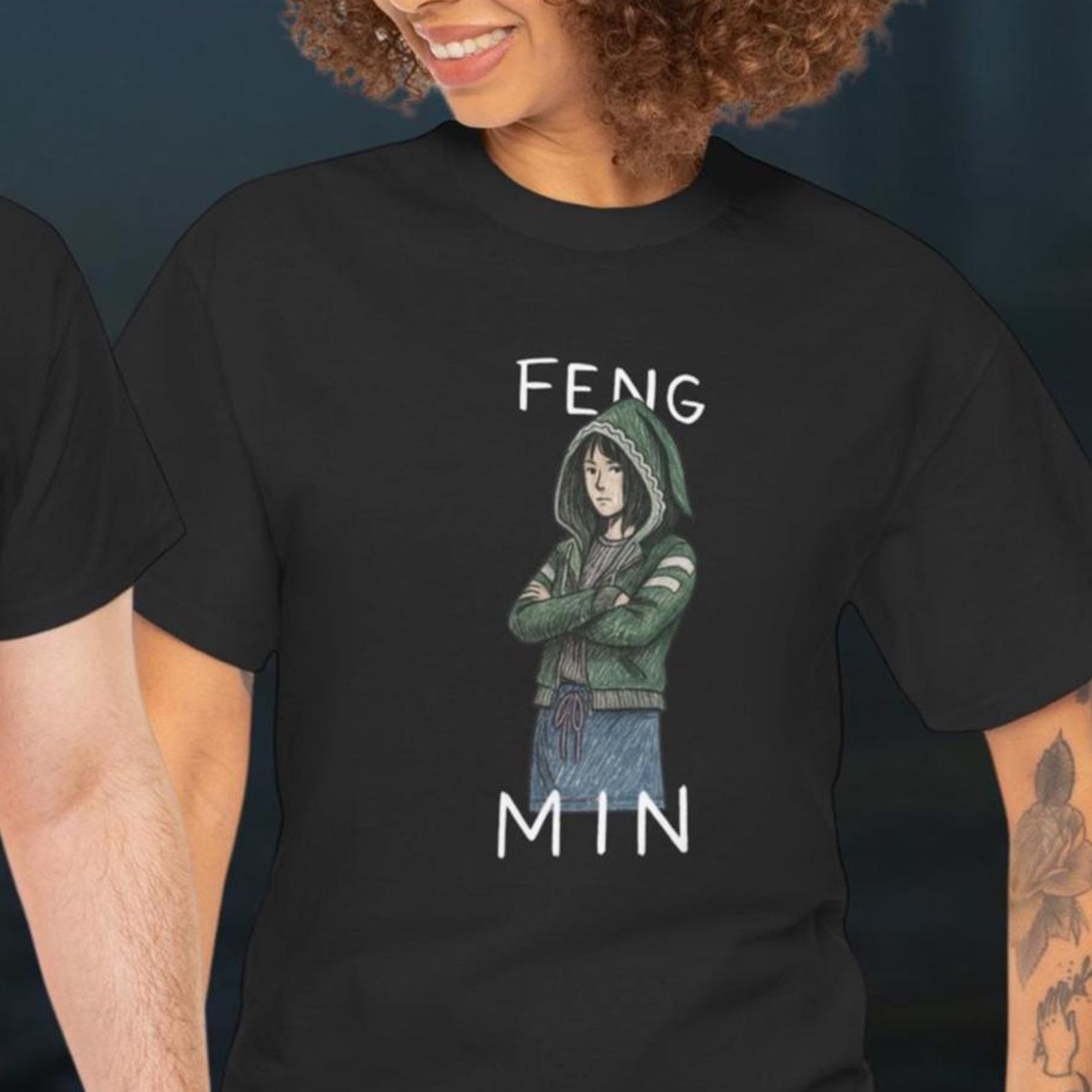 DBD, DBD T-shirt, Feng Min, DBD Merch, Gift for a friend, for dad, for a colleague, best friend, birthday gift, birthday present S