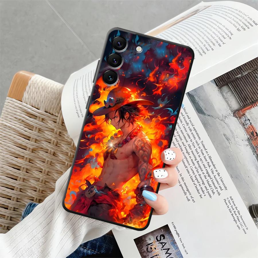 

Чехол One Piece Портгас Д. Эйс для Samsung Galaxy Note S10 20 Ultra 10 Plus 8 S8 S9 9 Черный Мягкий Чехол для Телефона Galaxy Note10+